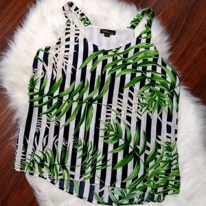 Plant Striped Tropical Tank / Dalia Brand / Size M
